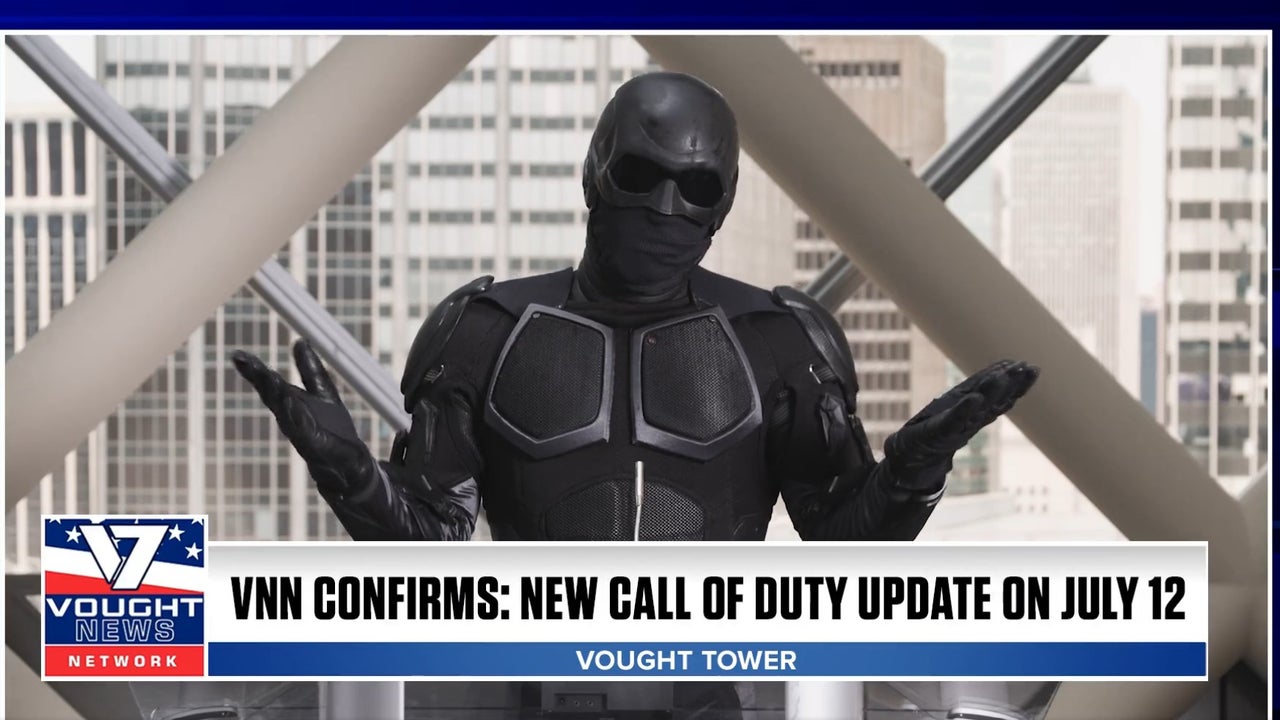 The Boys 'Black Noir retorna para revelar detalhes do crossover de Call of Duty: Modern Warfare 2