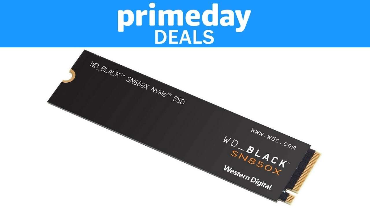 Grande desconto em SSD WD Black super-rápido de 1 TB para Prime Day, compatível com PS5