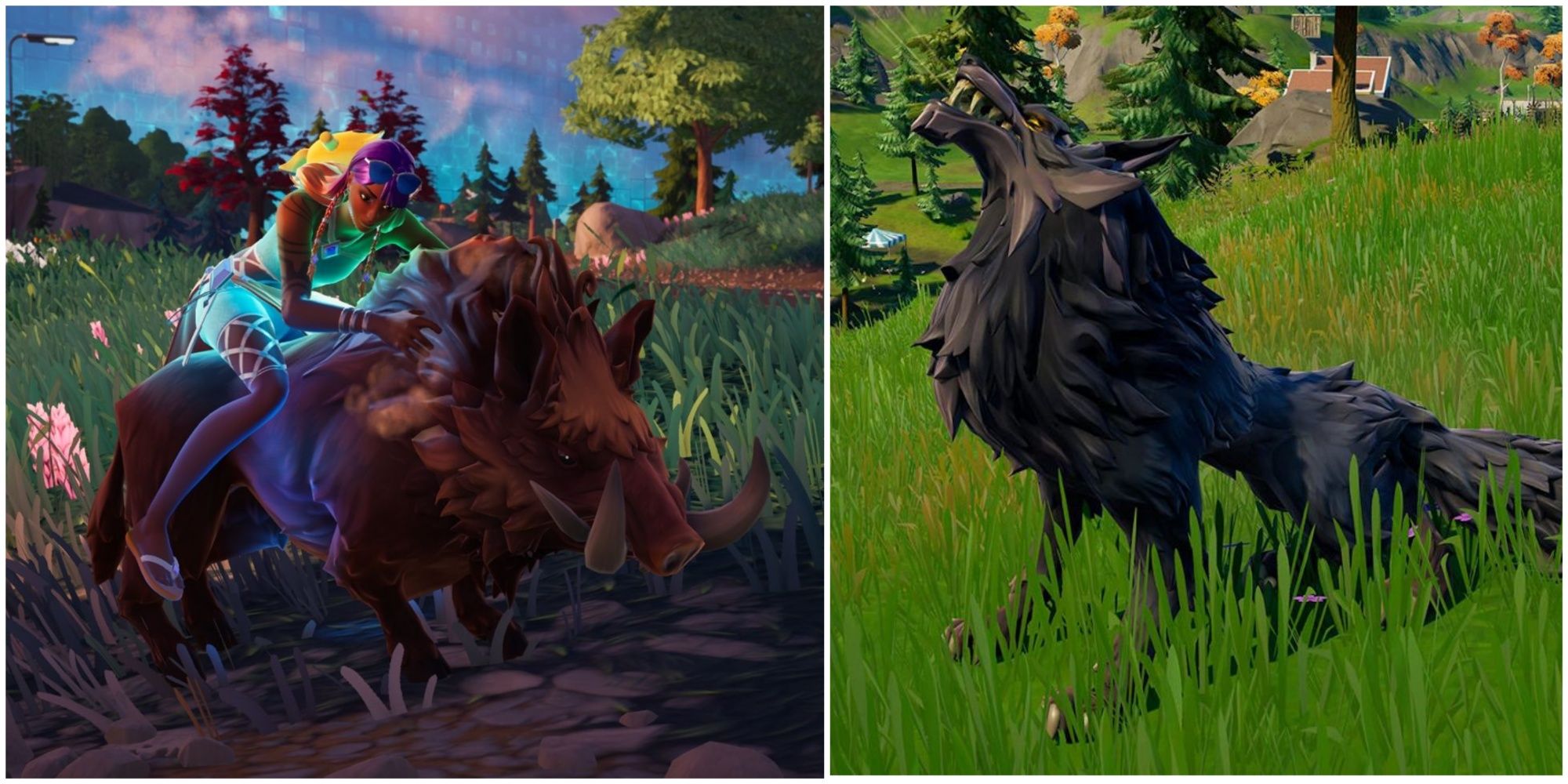 Como acariciar animais selvagens em Fortnite