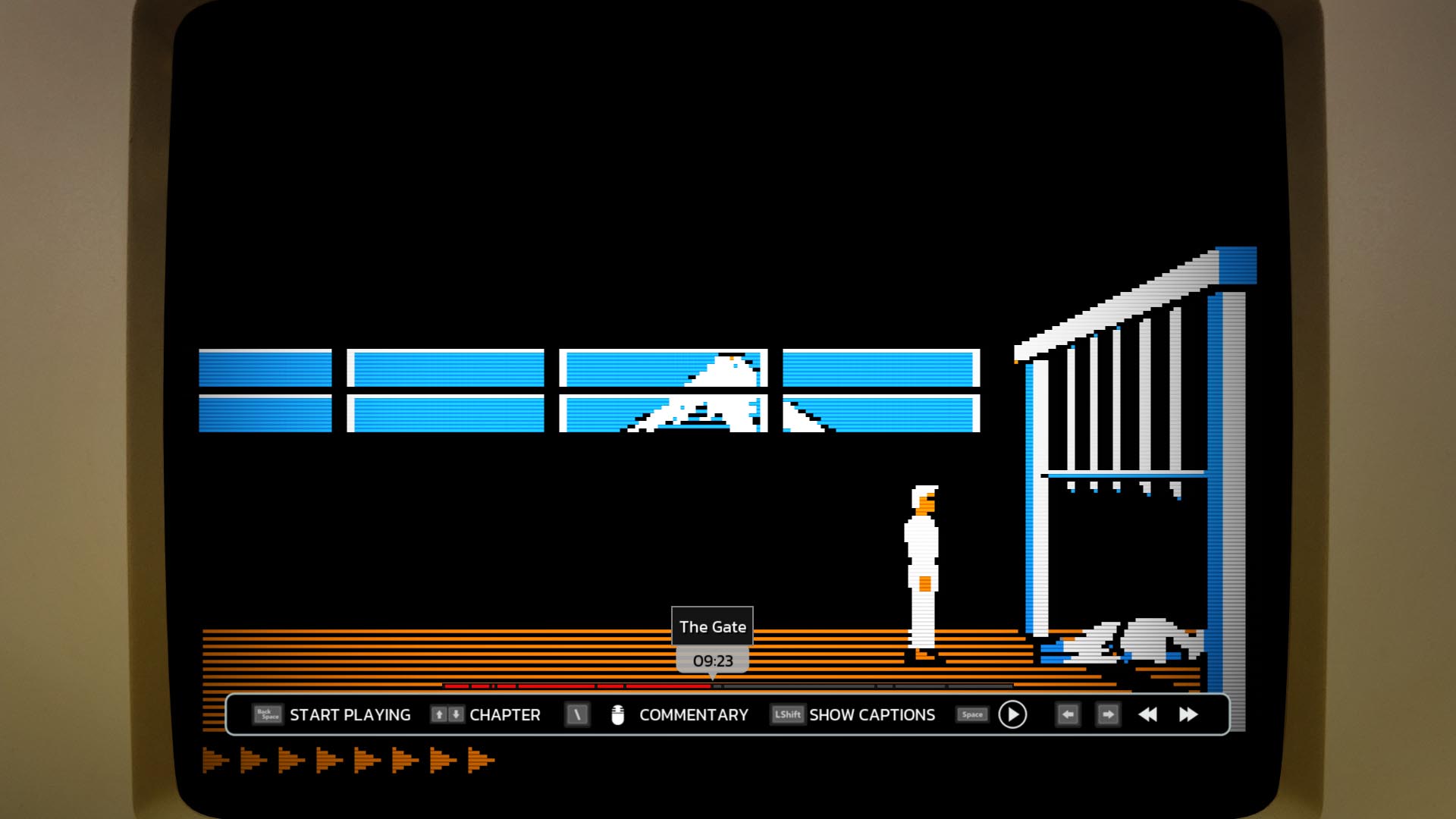 Captura de tela de The Making of Karateka