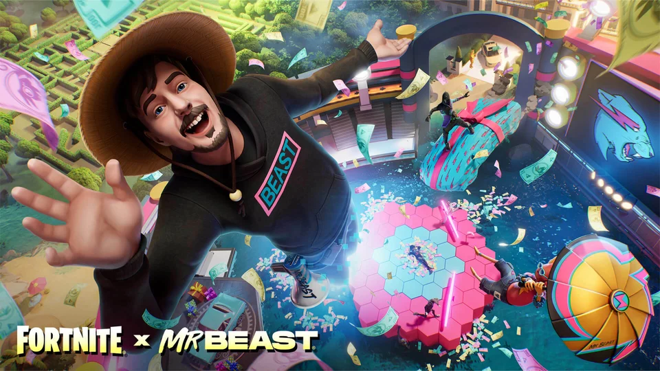 Ganhe US$ 1 milhão no Extreme Survival Challenge de Fortnite e MrBeast!