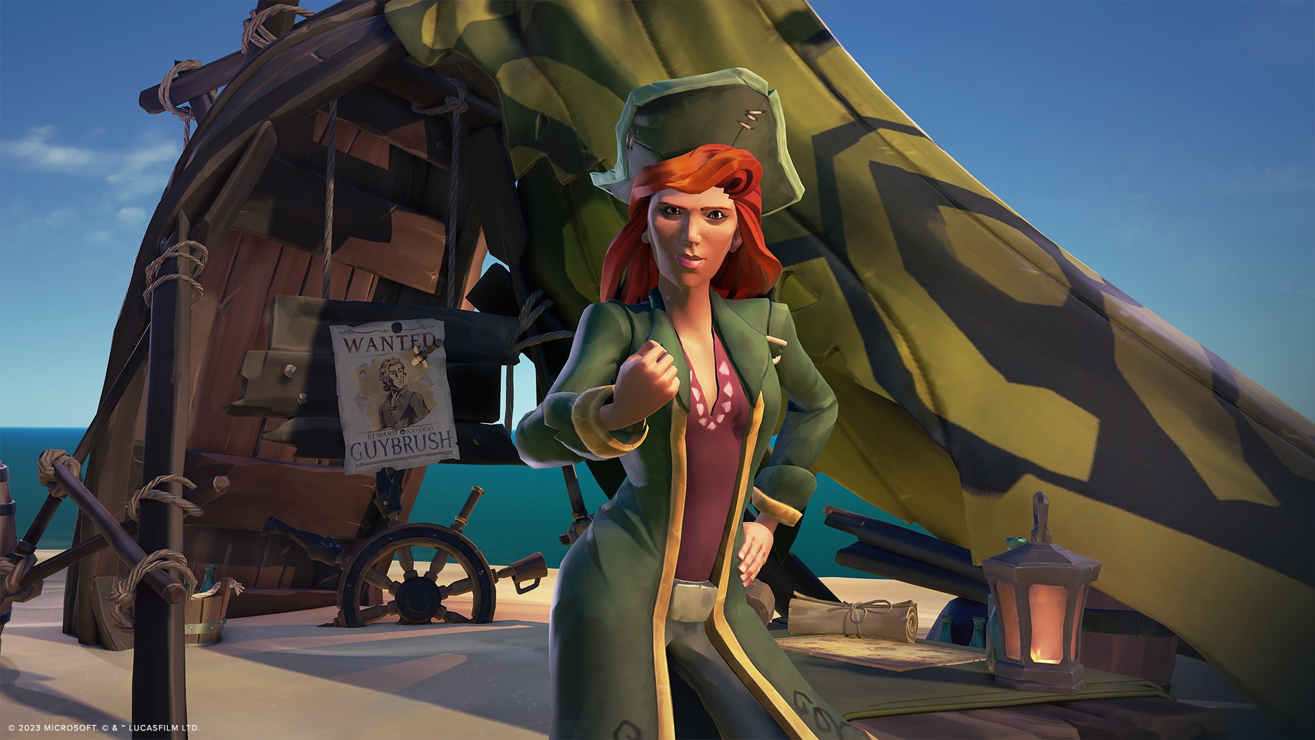 Video For <em>Sea of Thieves: The Legend of Monkey Island </em>Begins with a Brand New Tall Tale