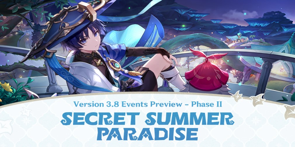 Genshin Impact está encerrando a atualização v3.8 com uma segunda fase mais curta de eventos