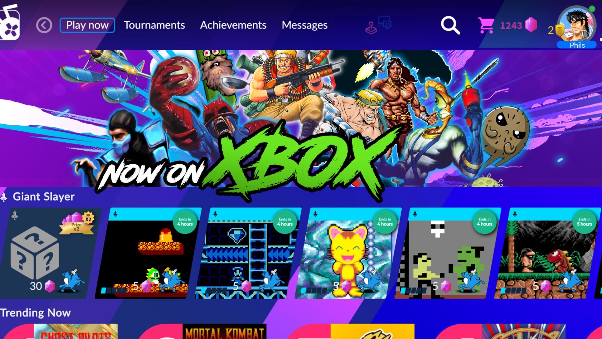 Jogue seus jogos de arcade favoritos hoje com o Antstream Arcade no Xbox