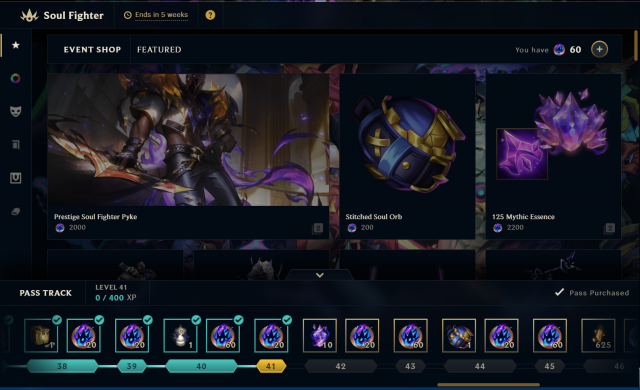 Passe de Batalha League of Legends