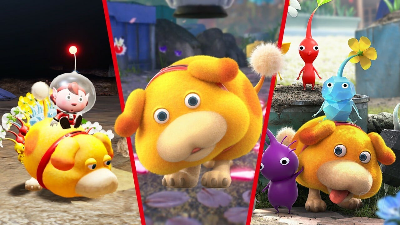 Oatchi é a estrela de Pikmin 4 e merece ficar para sempre