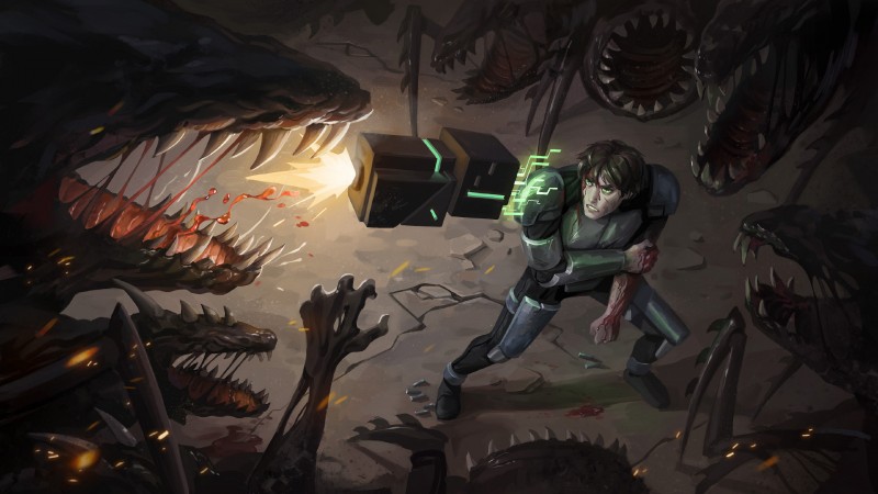 Fortnite Support Studio Revela Novo Shoot 'Em Up de Ficção Científica, Let Them Come: Onslaught