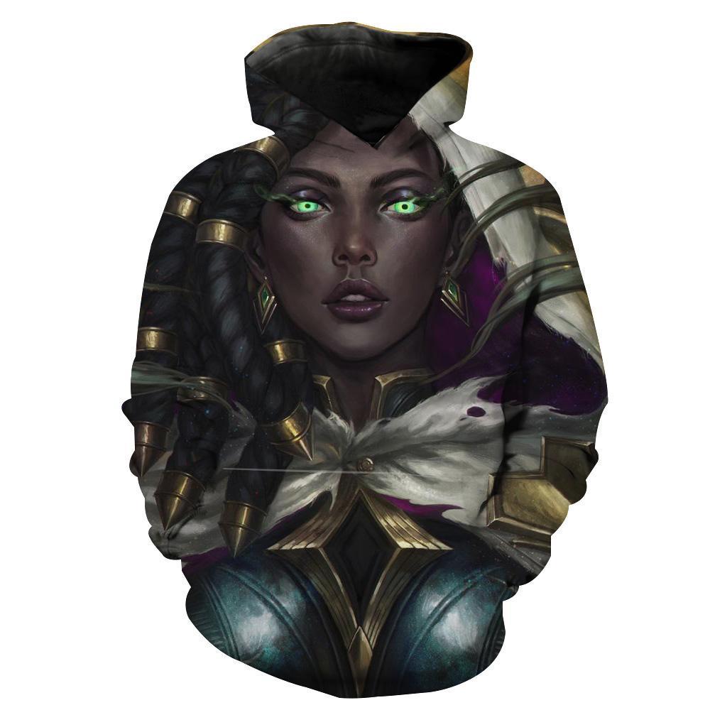 Moletom Senna League Of Legends Senna Art 3D
