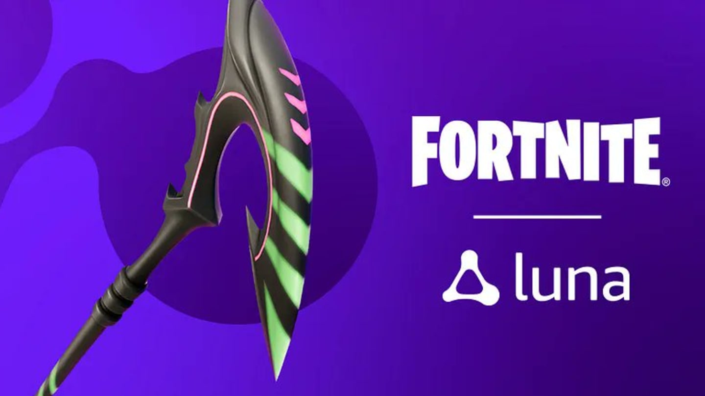 Picareta Fortnite Luna Velocity Edge: como reivindicar