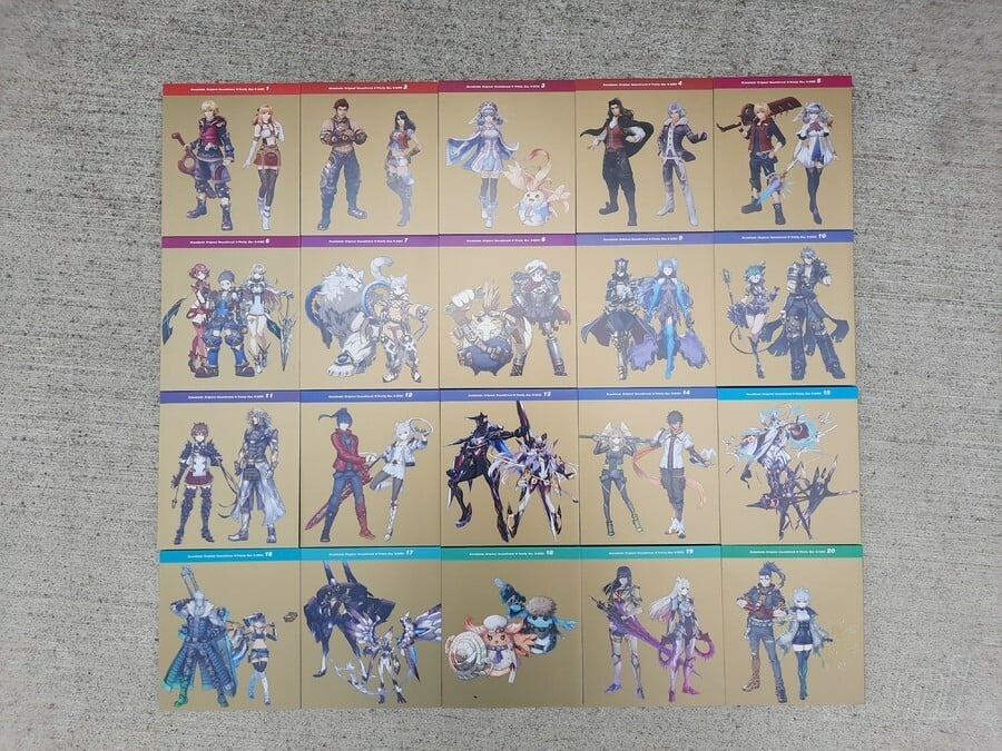 Trilha sonora original de Xenoblade Chronicles Trinity Box 14