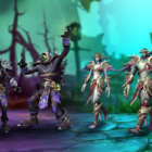 Nova armadura de herança de World of Warcraft revela semelhanças entre elfos noturnos e os caídos Creo Gaming