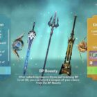 Novas armas Battle Pass em Genshin Impact 4.0 Creo Gaming