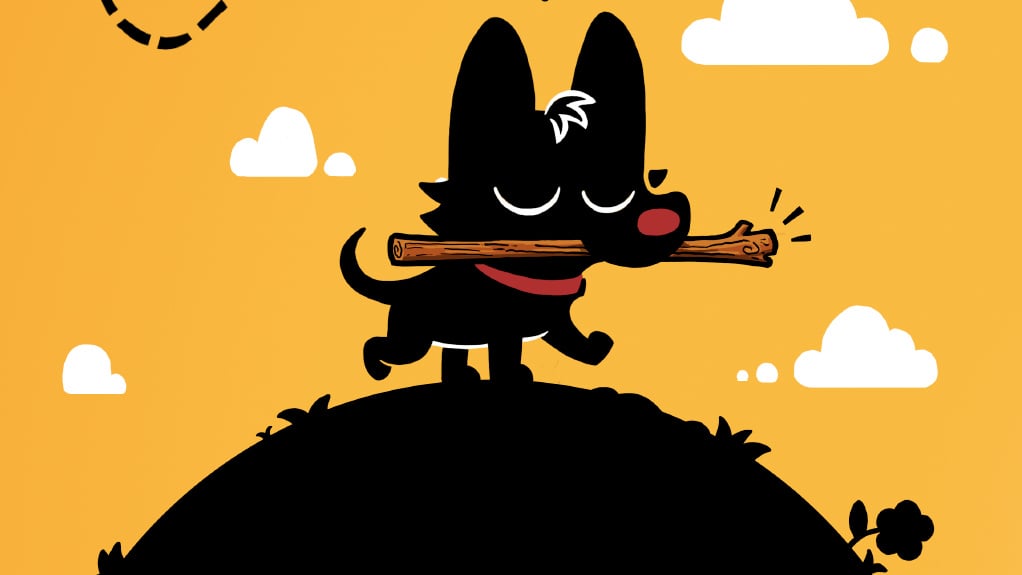Stick To The Plan é um jogo de quebra-cabeça reconfortante sobre um cachorro que adora gravetos