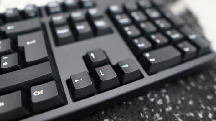 Teclado mecânico filco majestouch 3, layout em tamanho real do Reino Unido, em preto