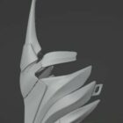 Baixe o arquivo STL gratuito da máscara Shen de League of Legends para impressão 3D em Cults Creo Gaming