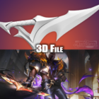 Baixe o modelo 3D para impressão de Pyke, lutando por sua alma, no Prestige League of Legends (90 caracteres) Creo Gaming