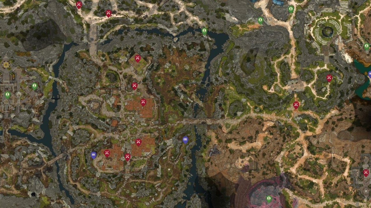 Descubra o mapa interativo completo de Baldur's Gate 3 para aprender ...