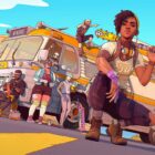 Dustborn: Uma aventura rock no coração dos Estados Unidos alternativos. Descubra um jogo de ação rítmico, uma história em quadrinhos animada e escolhas decisivas. Lançamento planejado para 2024. Creo Gaming