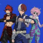 Novos trajes Shoto Todoroki, Eijiro Kirishima e Mina Ashido em Fortnite Creo Gaming