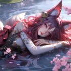 Ahri na água: League of Legends Live Wallpaper Creo Gaming