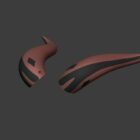Baixe o design para impressão dos chifres de Ganyu (Genshin Impact) em arquivo 3D em Cults Creo Gaming