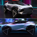 Novo conceito elétrico Nissan Hyper Punk jogável em Fortnite Creo Gaming