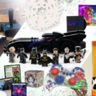 Ideias de presentes para jogadores: LEGO Batcave, trilha sonora de Super Mario Bros, Disney Rubik's Cube. Creo Gaming