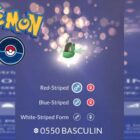 Nova evolução cruzada do Pokémon GO: Basculin White-Stripe no Pokédex Creo Gaming
