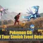 Detalhes do evento Pokémon GO Tour Sinnoh Creo Gaming