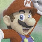 Novas tecnologias da CES 2024: uma estranha representação de Mario com tecnologia de holograma. Creo Gaming