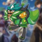 Descubra a incrível fan art de Ogerpon de Pokémon Scarlet e Violet como personagem de Genshin Impact Creo Gaming