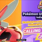 Participe das eliminatórias do Pokémon UNITE World Championship 2024 na Índia! Creo Gaming