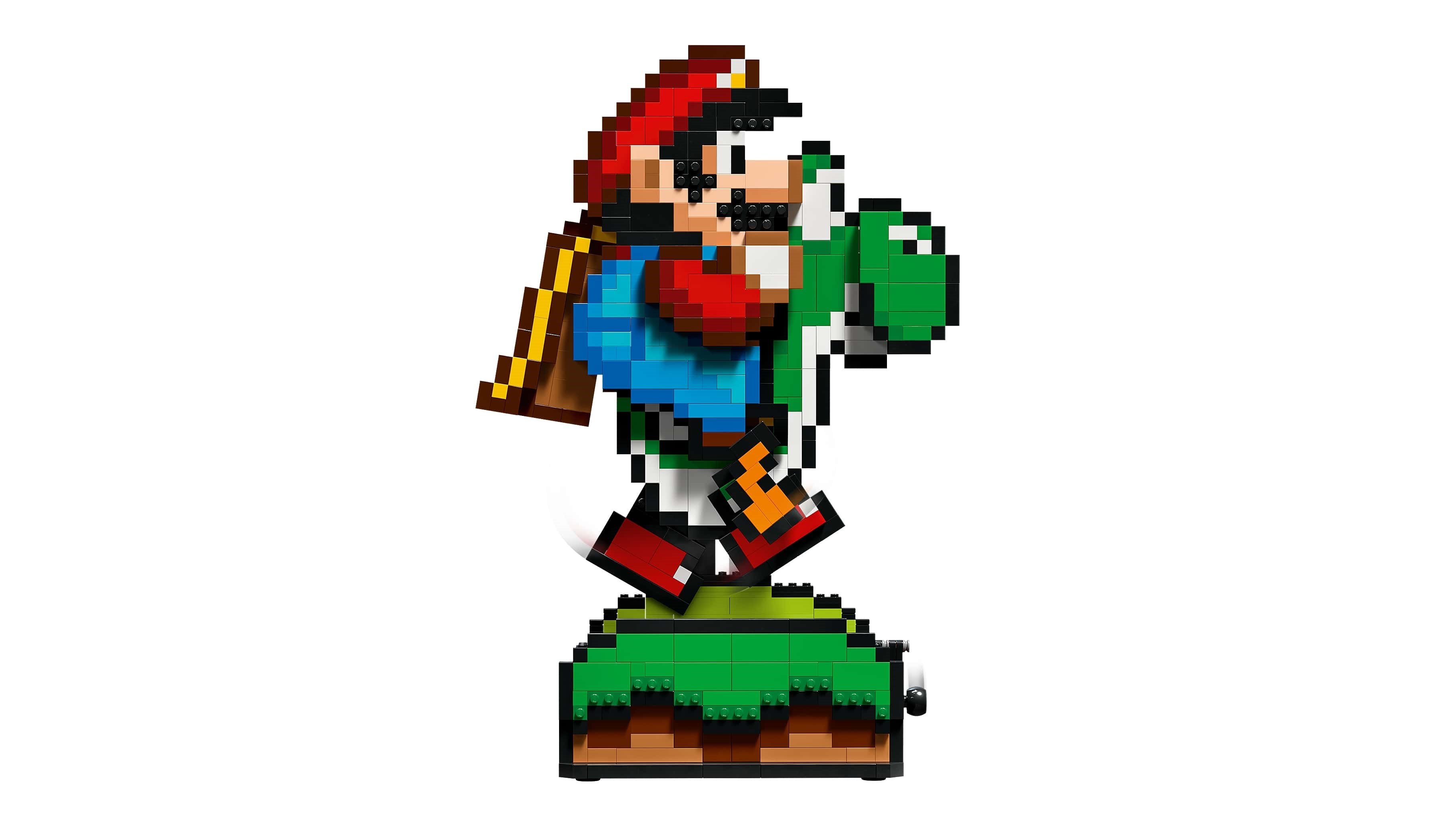 Super Mario World Mario e Yoshi Lego
