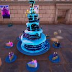 Locais do bolo de aniversário em Fortnite Capítulo 5, temporada 4 Creo Gaming