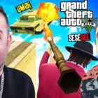 Mergulhe no GTA 5: vamos esmagar todo mundo com o tanque! Creo Gaming