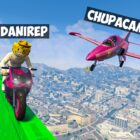 Fuja em uma moto! Um Chupacabra aparece em GTA 5 Online! Creo Gaming