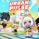 Um evento de ciclismo de olá para o impacto do Peoplehin no Japão Creo Gaming