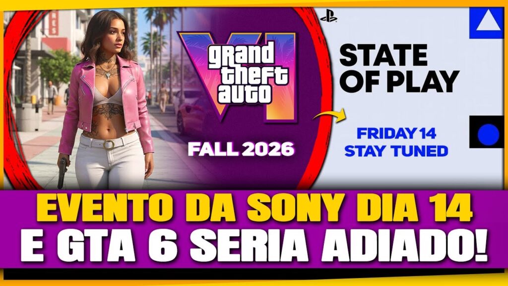 O GTA 6 Adiou At O Final De 2026 Revela Es Hoje E Muito Mais Creo O GTA 6 Adiou Ate O Final De 2026 Revelacoes 1024x576 