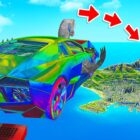OP Dino Sportwagen pula sobre a cidade no GTA 5! Creo Gaming