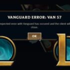 Corrigir o erro Van 57 da Vanguard em League of Legends Creo Gaming