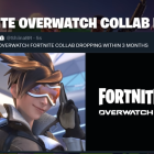 Overwatch x Fortnite Collaboration Dropping Soon, It's Claimed