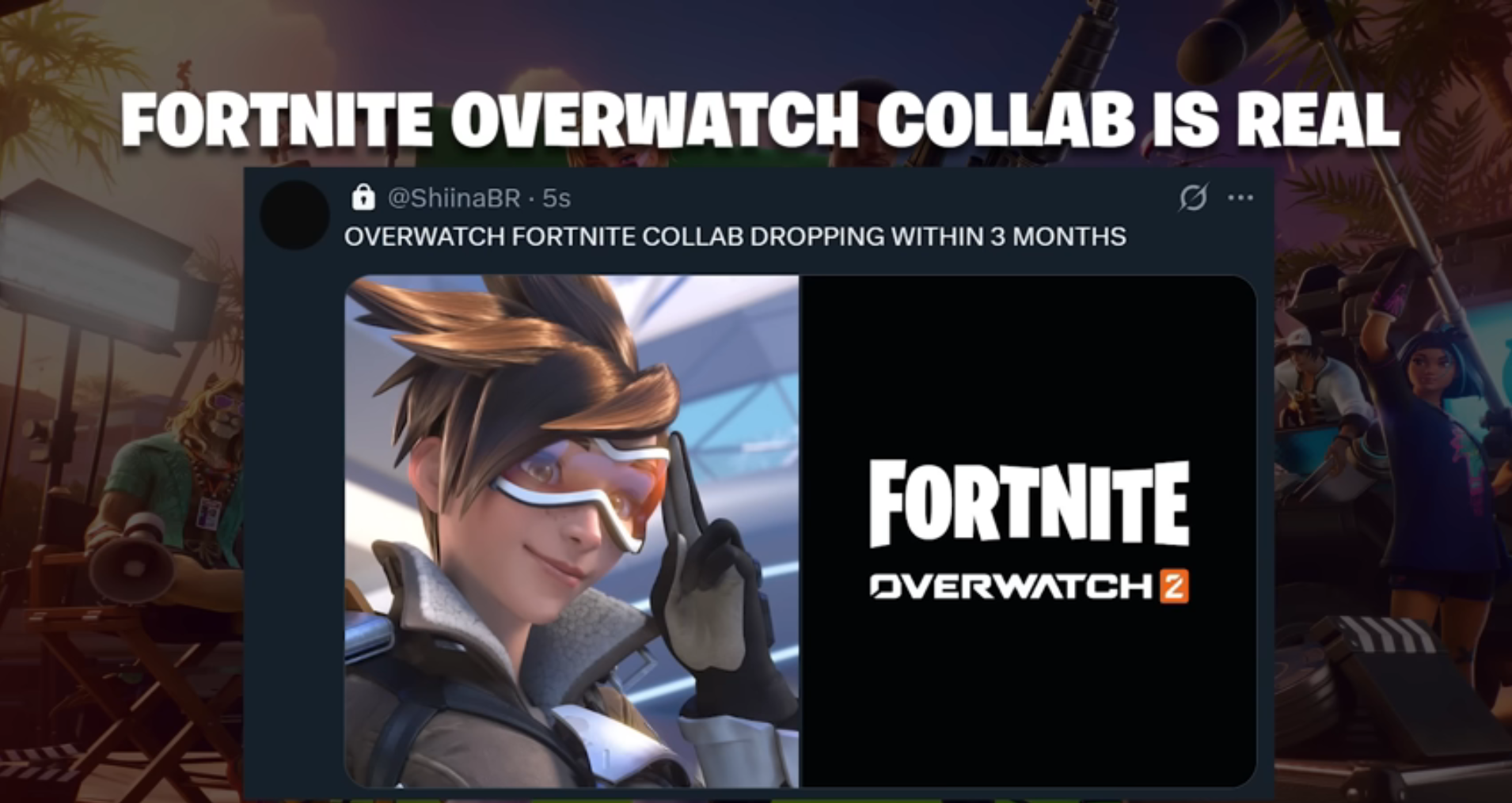 Overwatch x Fortnite Collaboration Dropping Soon, It's Claimed