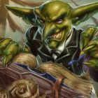 AOC: Uma acusação surpreendente contra Stephen Miller, e as reações estão fluindo. A goblin writes in a book.