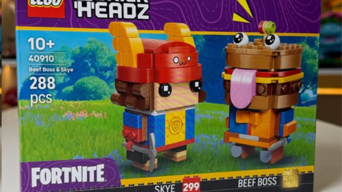 LEGO Fortnite BrickHeadz revealed, including 300th figure