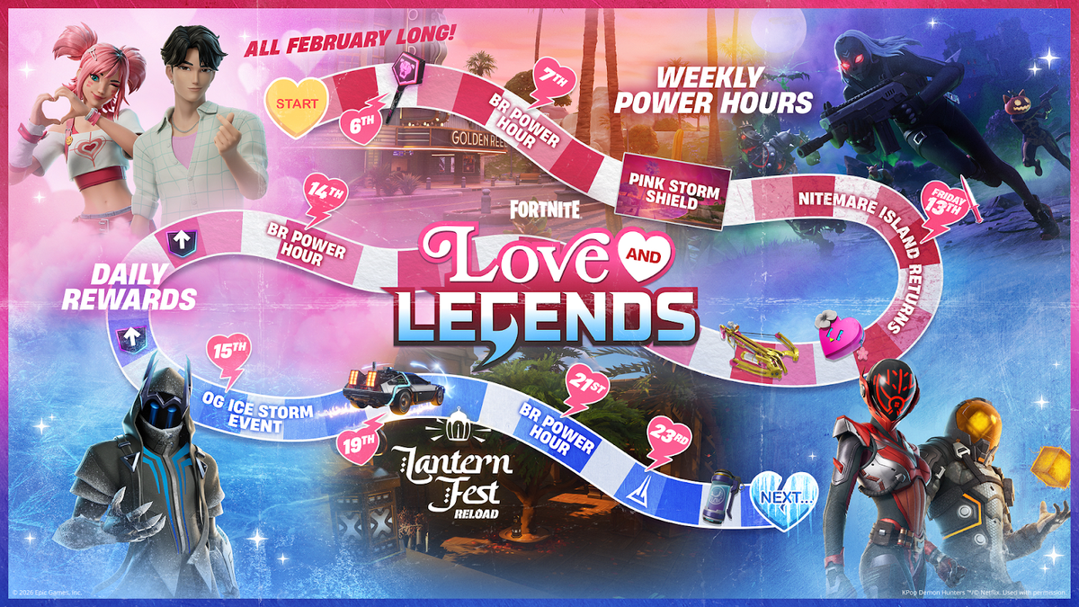 Love & Legends Roadmap Revealed