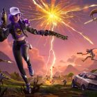 Fortnite character under rift