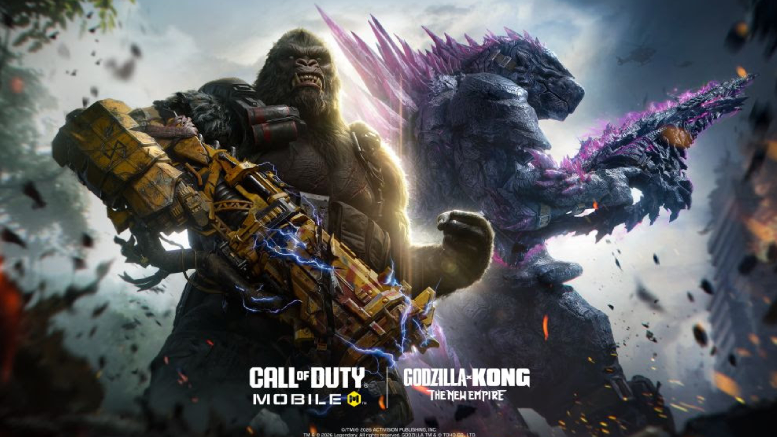 Monsters and Mayhem: Godzilla and Kong Join Call of Duty: Mobile Season 4