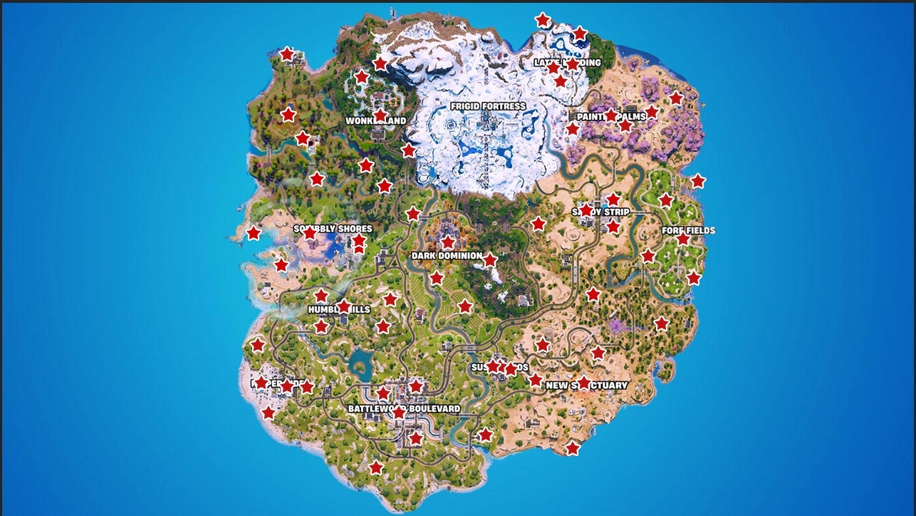 All 65 Chaos Cube Locations and Rewards - Path of the Voyager Quest Guide - Fortnite Guide