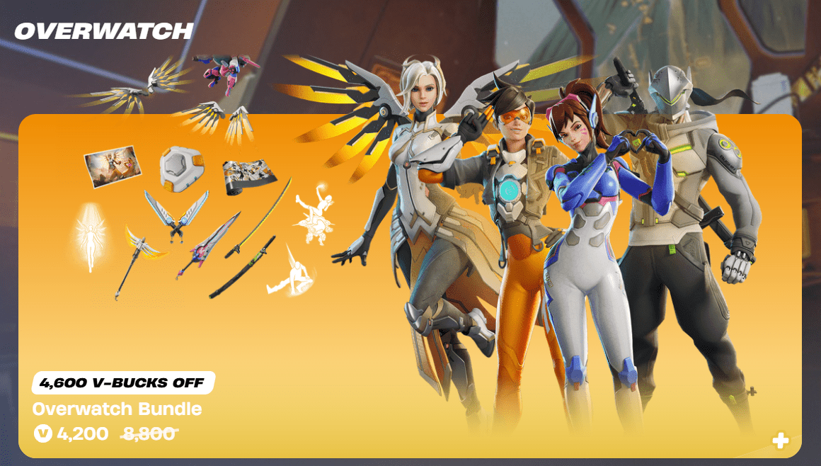 Overwatch characters have invaded Fortnite