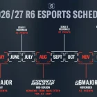 Rainbow Six Siege 2026: O calendário do torneio revelado, a competição se intensifica! Rainbow Six Siege Esports Schedule 2026: Every Tournament, Date, And Location